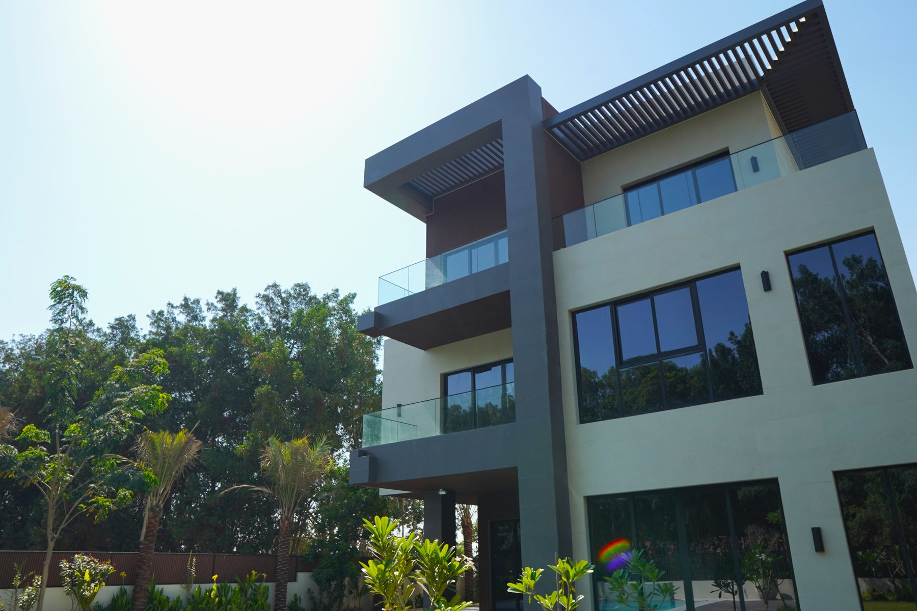 Modern villa architecture
