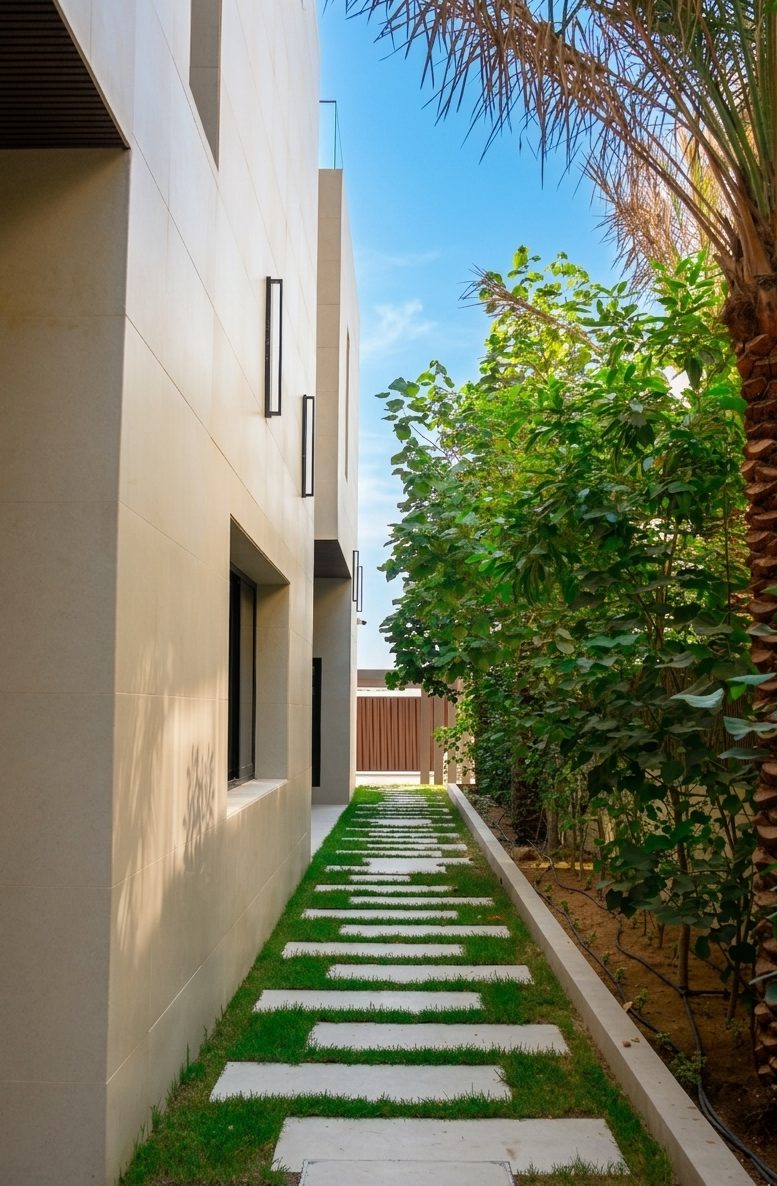 Landscaped pathway